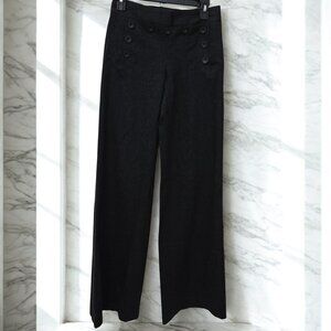 ⚓️ DIANE VON FURSTENBERG Wool-Blend Nautical Pants – Size 0